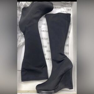 Colin Stuart Boots Stock# 228492-093 Black Size 7.5B NEW With Box